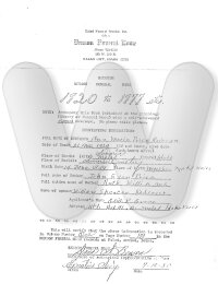 Ann Maria&#039;s death certificate