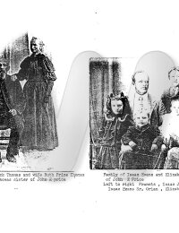 Pictures of Ruth and her husband and a relative&#039;s family
