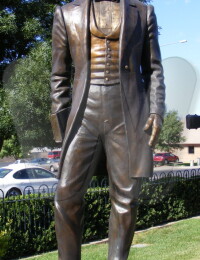 Statue at Washington, Utah